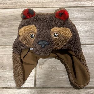 Toddler bear winter hat